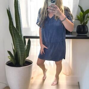 VETTA Capsule Wardrobe Convertible Shirt Dress Size Large